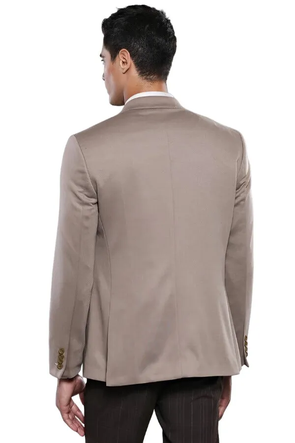 Beige Men's Jacket - Wessi