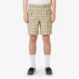 Cargo Shorts Green Check