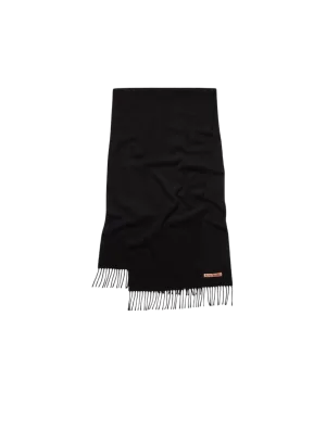 Cashmere Fringe Scarf Narrow