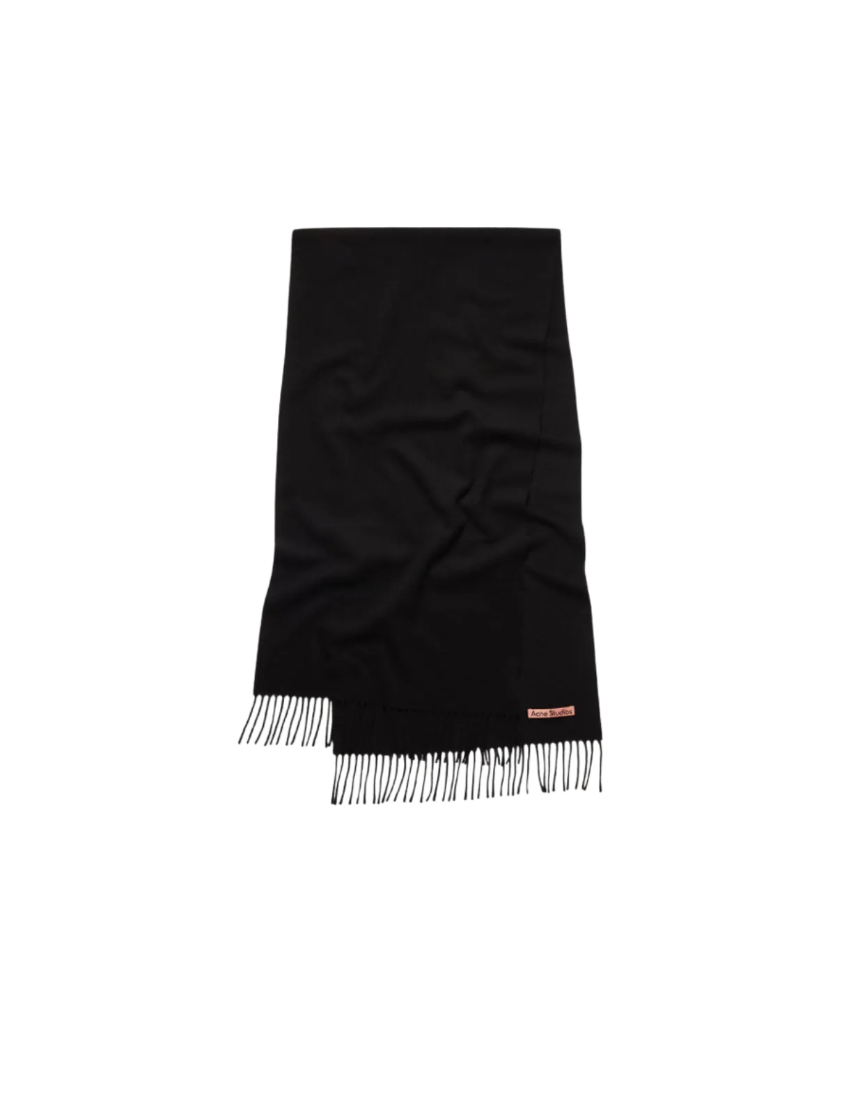 Cashmere Fringe Scarf Narrow