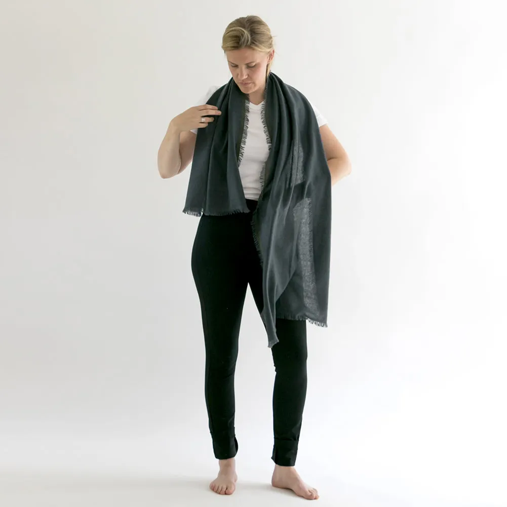 Cashmere scarf | Gingham