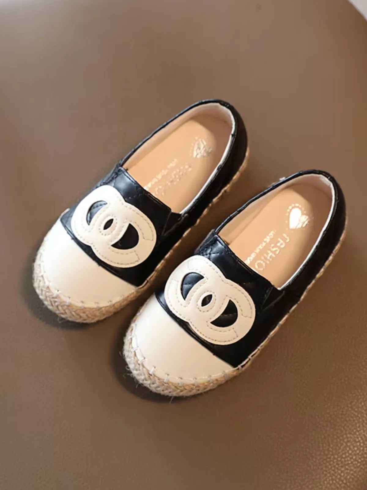 Chic Leather Loafers with Eye-Catching Design by Liv and Mia