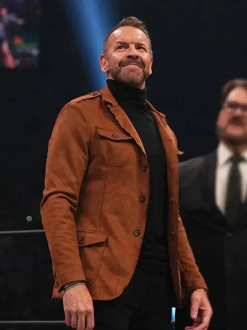 Christian Cage AEW Dynamite Brown Blazer