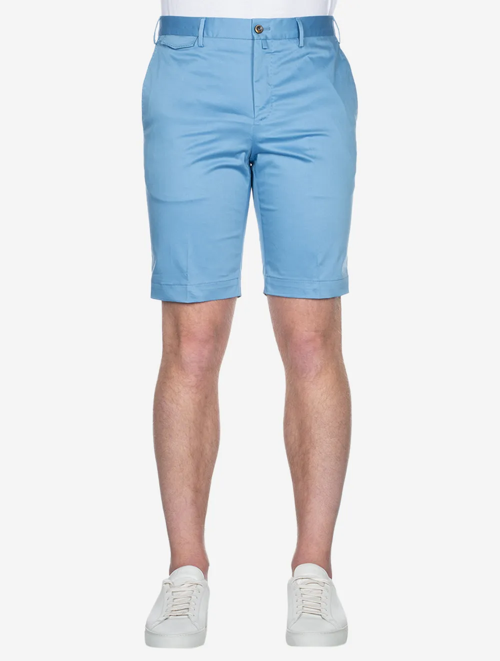 Cotton Shorts Blue