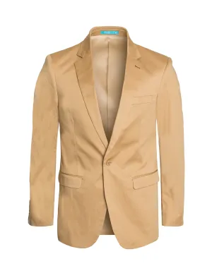 Cotton Stretch Fashion sports Blazer  in Cappuccino Color