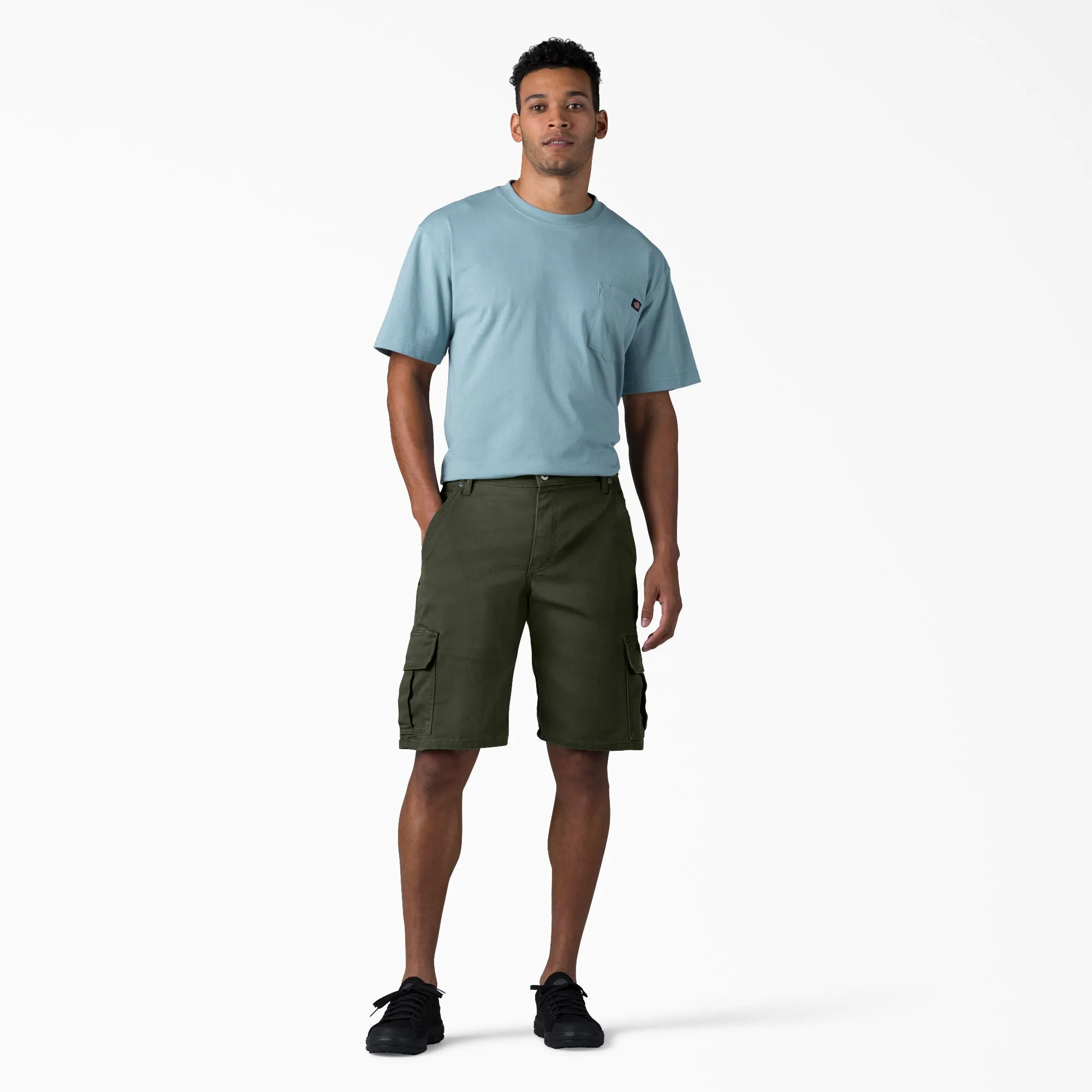 Dickies Men's  Relaxed Fit 11" Duck Cargo Short