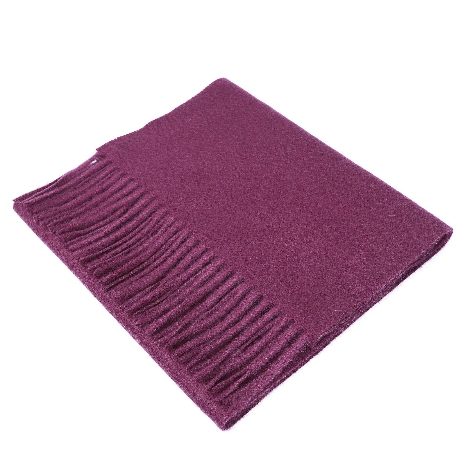 Edinburgh Cashmere Scarf Passion Wine