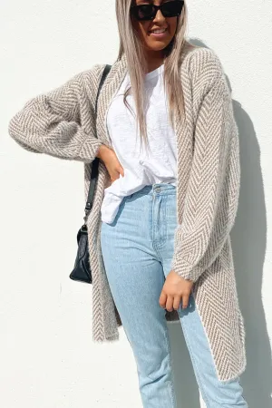 Elodie Cardigan Beige