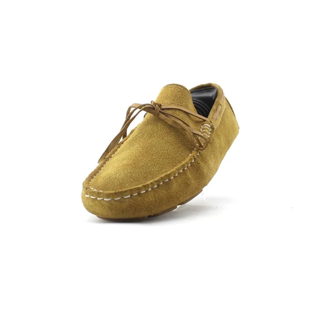 Fadano - Luxe Knot Loafers - Mustard