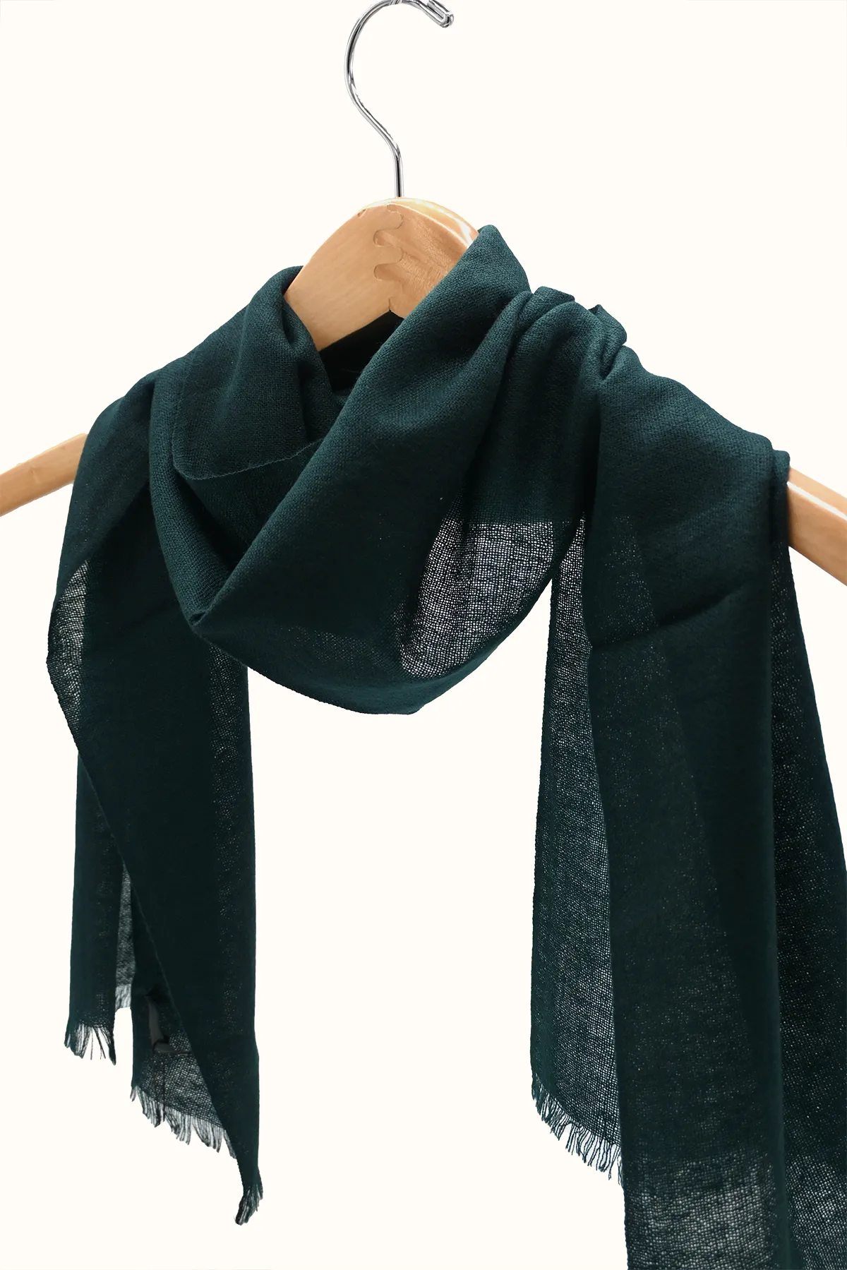 Forest Green Cashmere Scarf