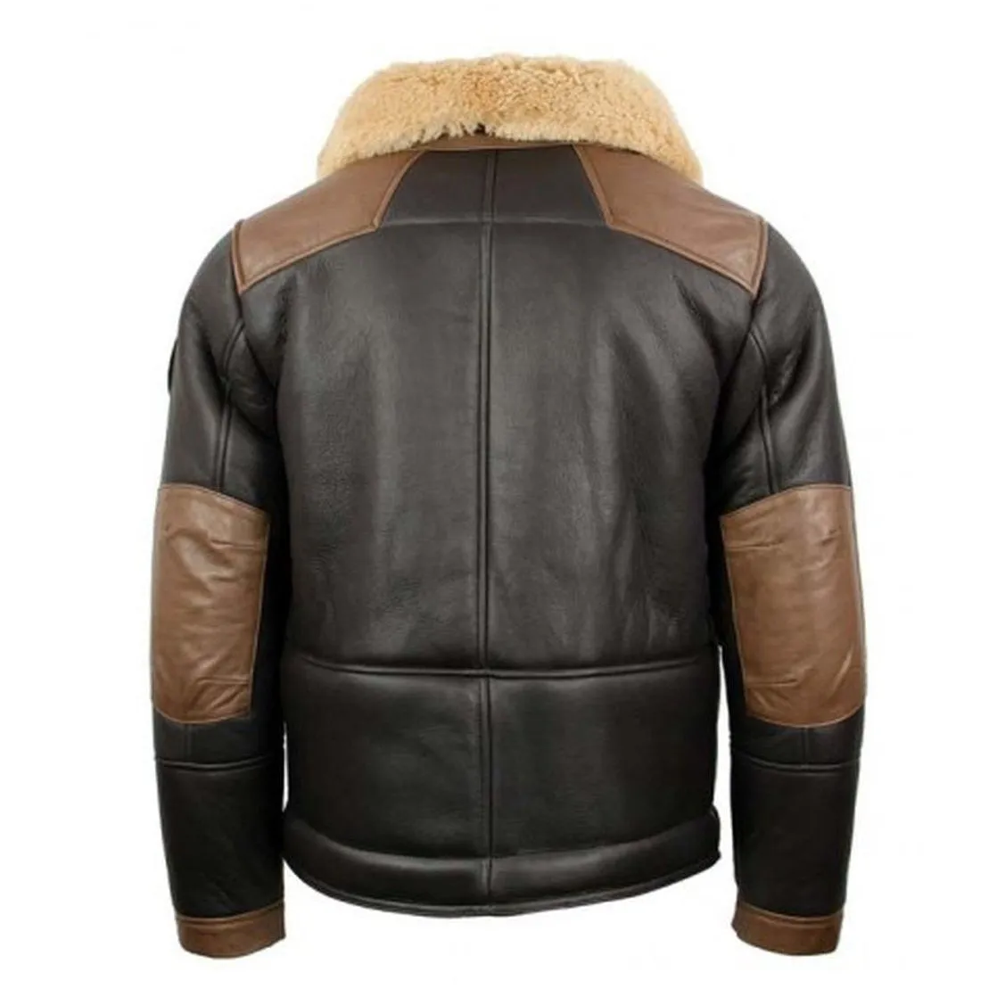 Genuine Shearling leather jacket for Men