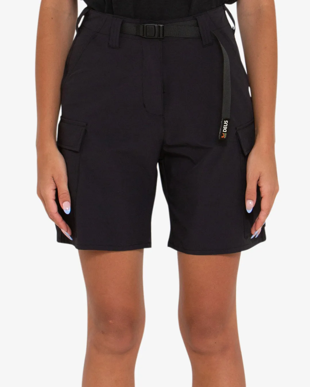 Ghosties Cargo Short - Black