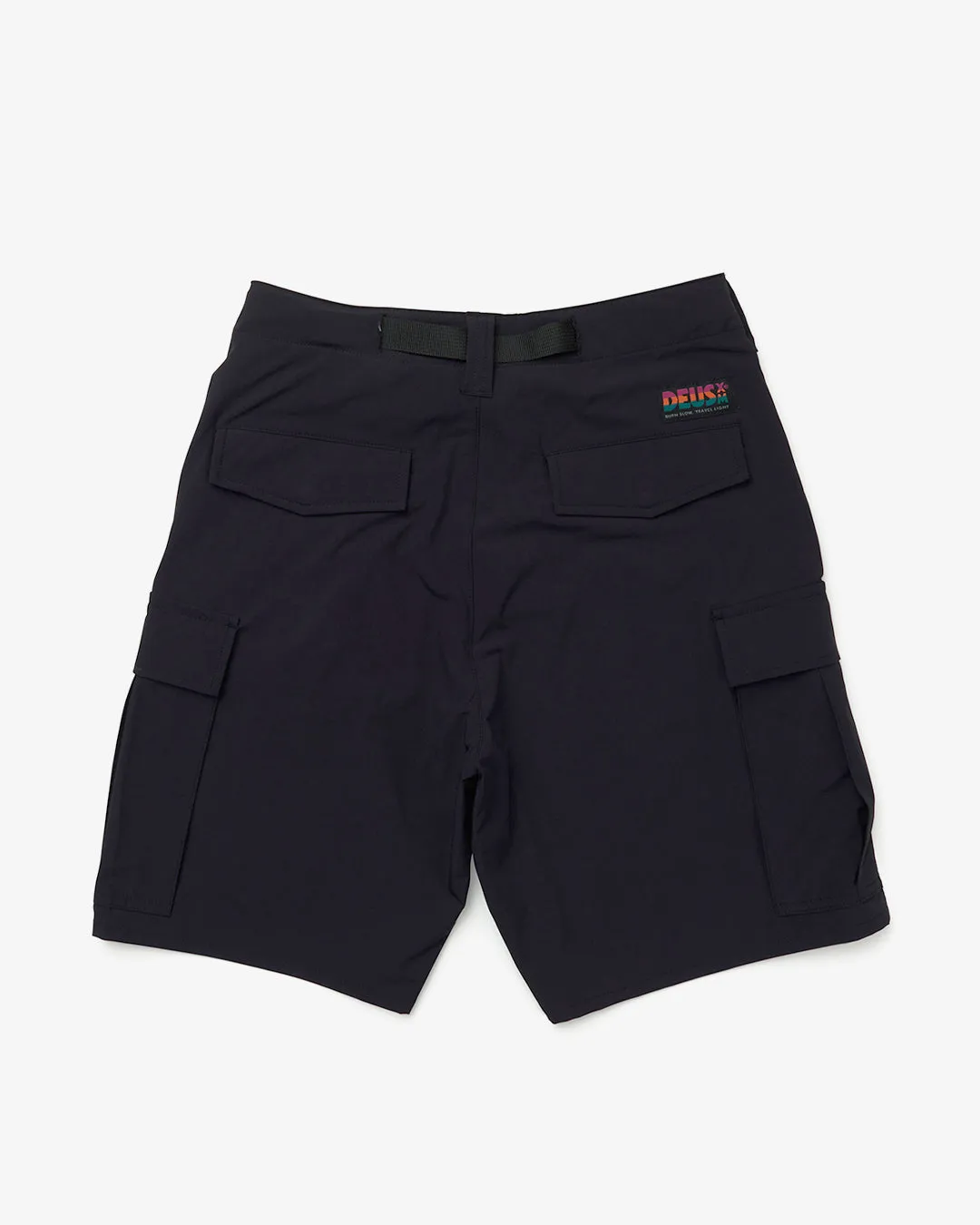 Ghosties Cargo Short - Black