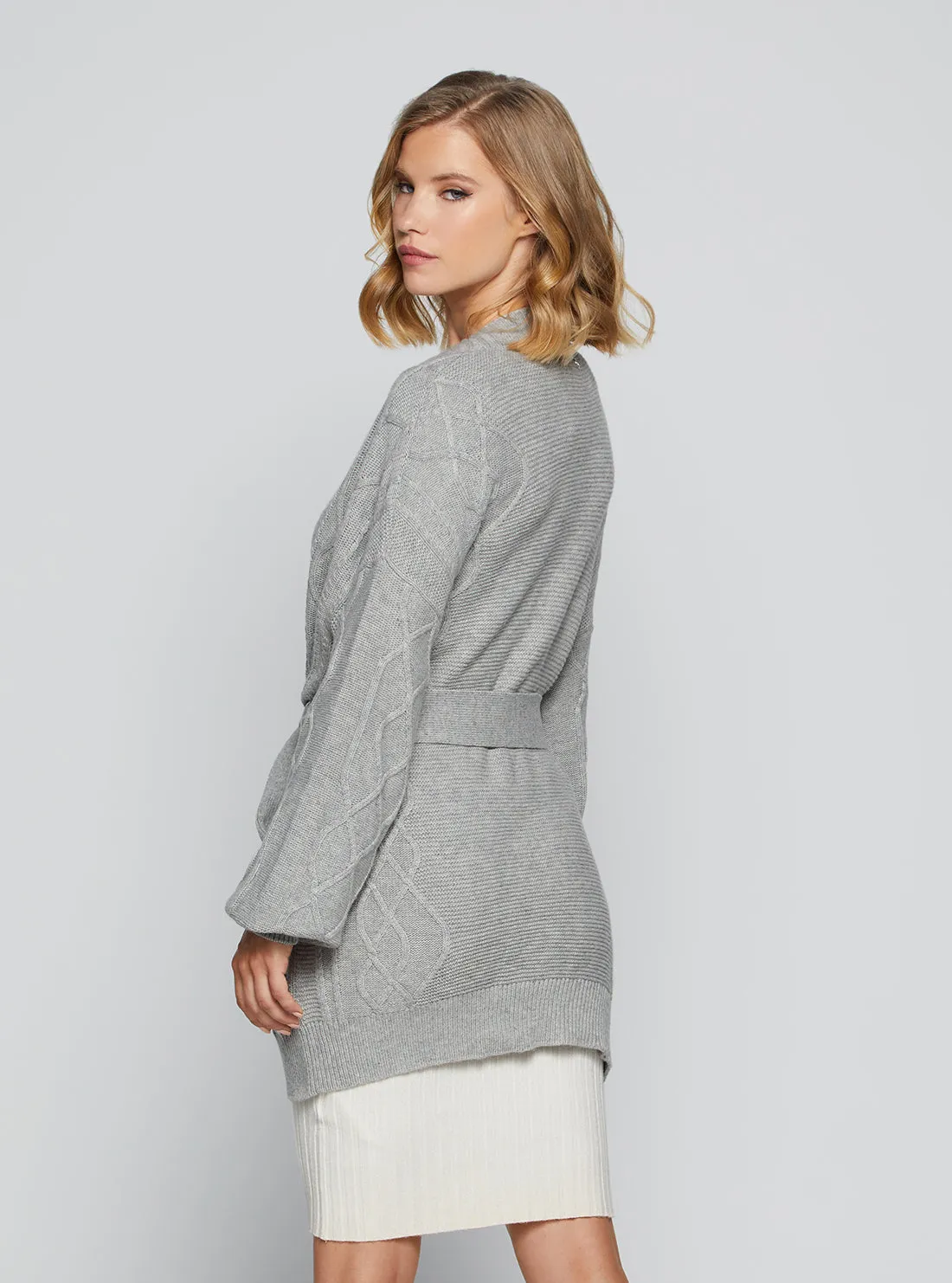 Grey Edwige Cardigan