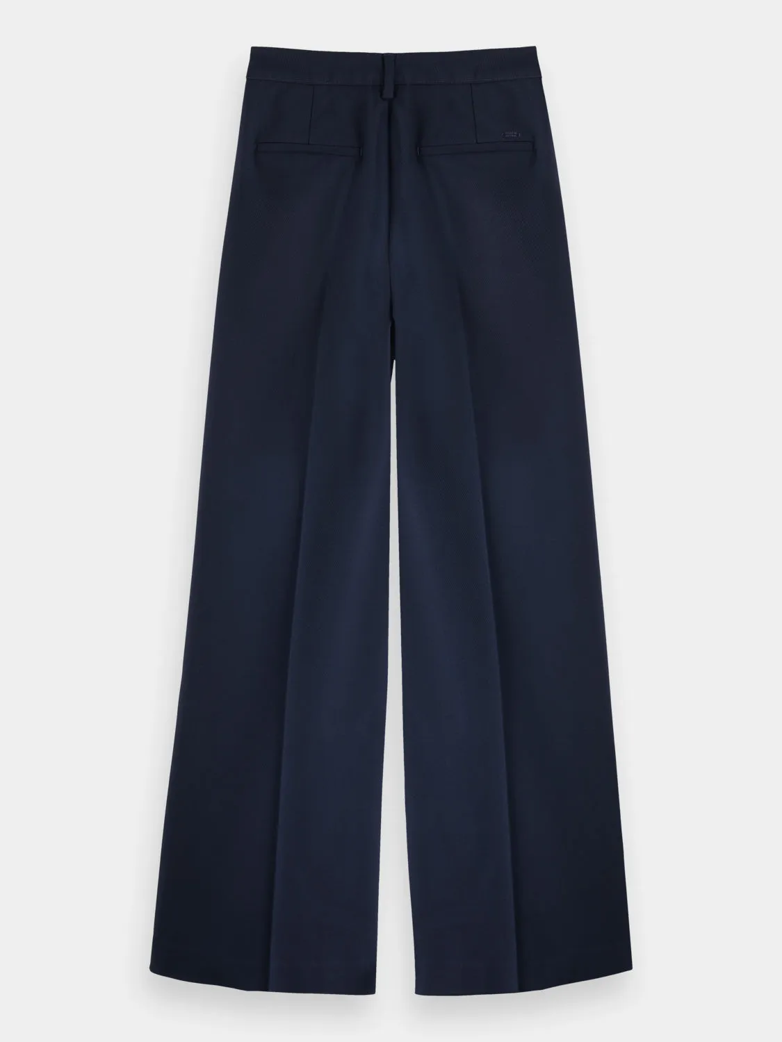 Hana high-rise wide-leg sailor pant