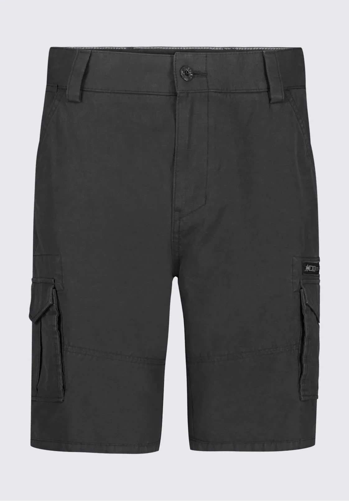 Hiero Men's Shorts with Cargo Pockets in Charcoal - BM24270