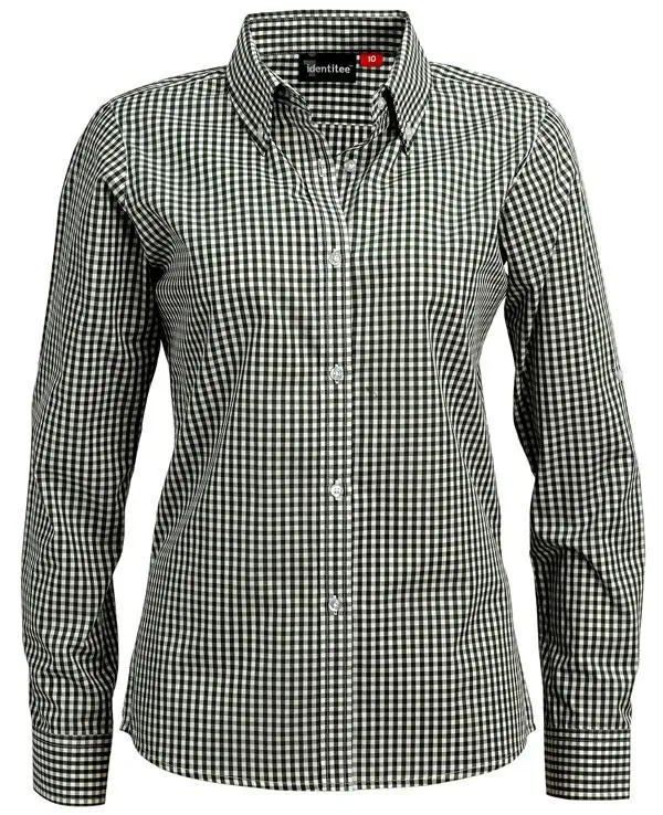 Identitee W45 Miller Ladies Long Sleeve Check