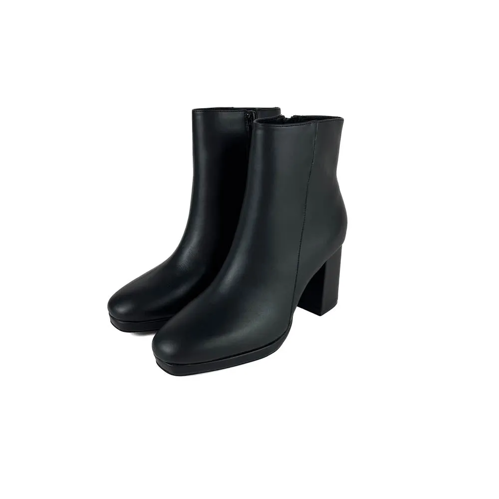 Intentionally Blank - Rachel Heeled Boot (Black)