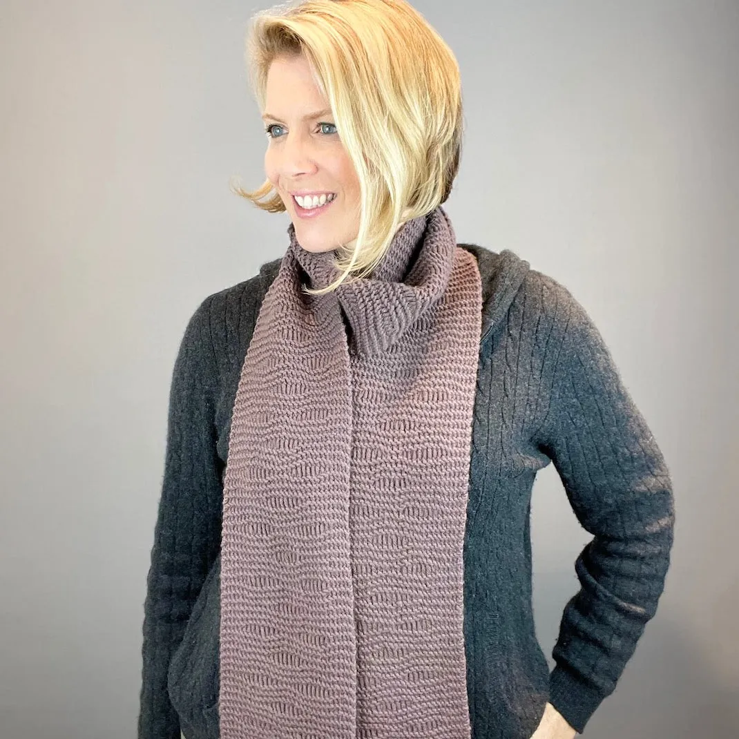 Jade Sapphire Cashmere Scarf Knitting Kit | Jade Sapphire 8 Ply Mongolian Cashmere & Knitting Pattern