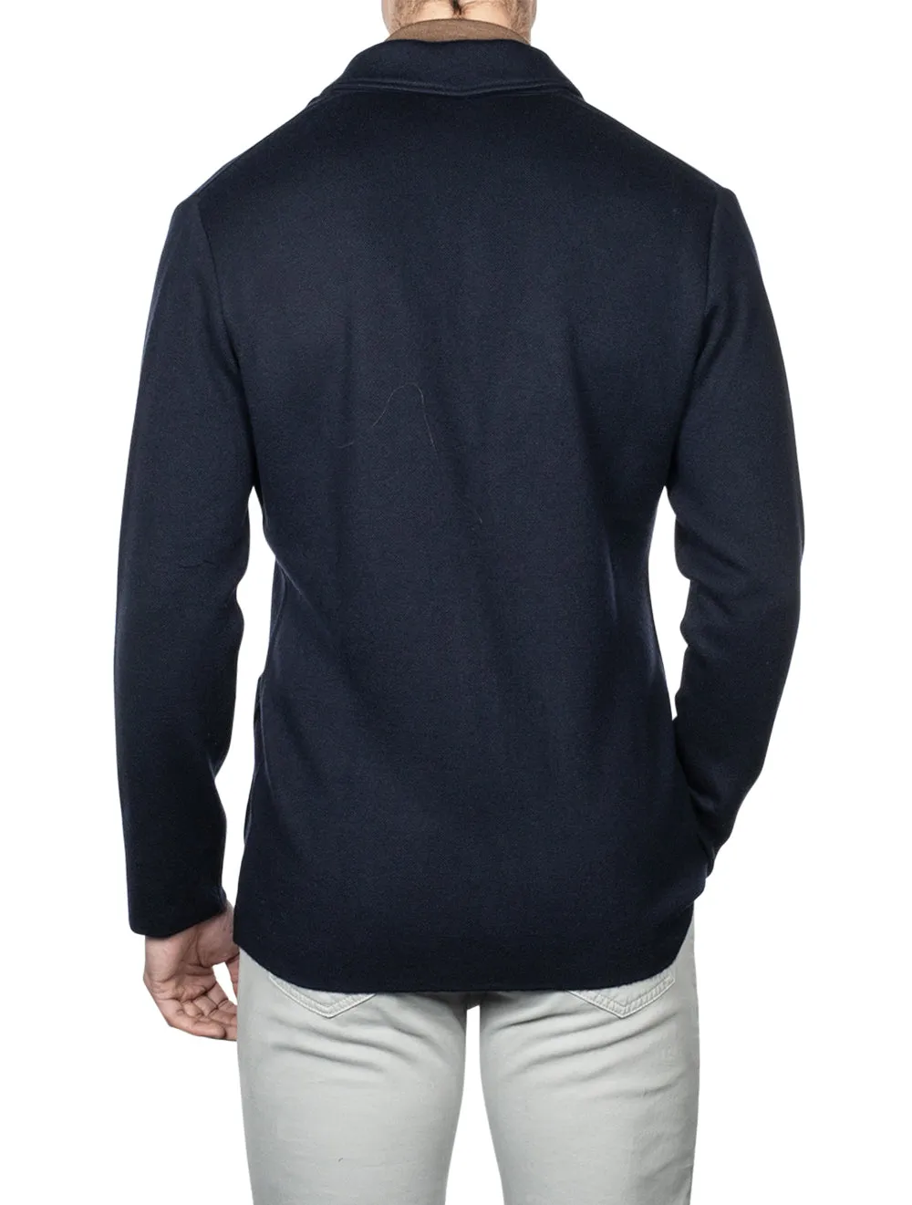 Light Cashmere Swacket Navy