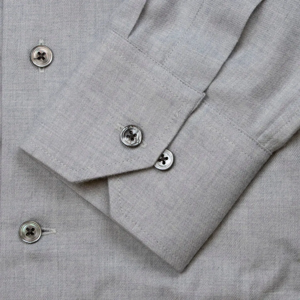 Light Grey Cashmerello Long Sleeve Shirt