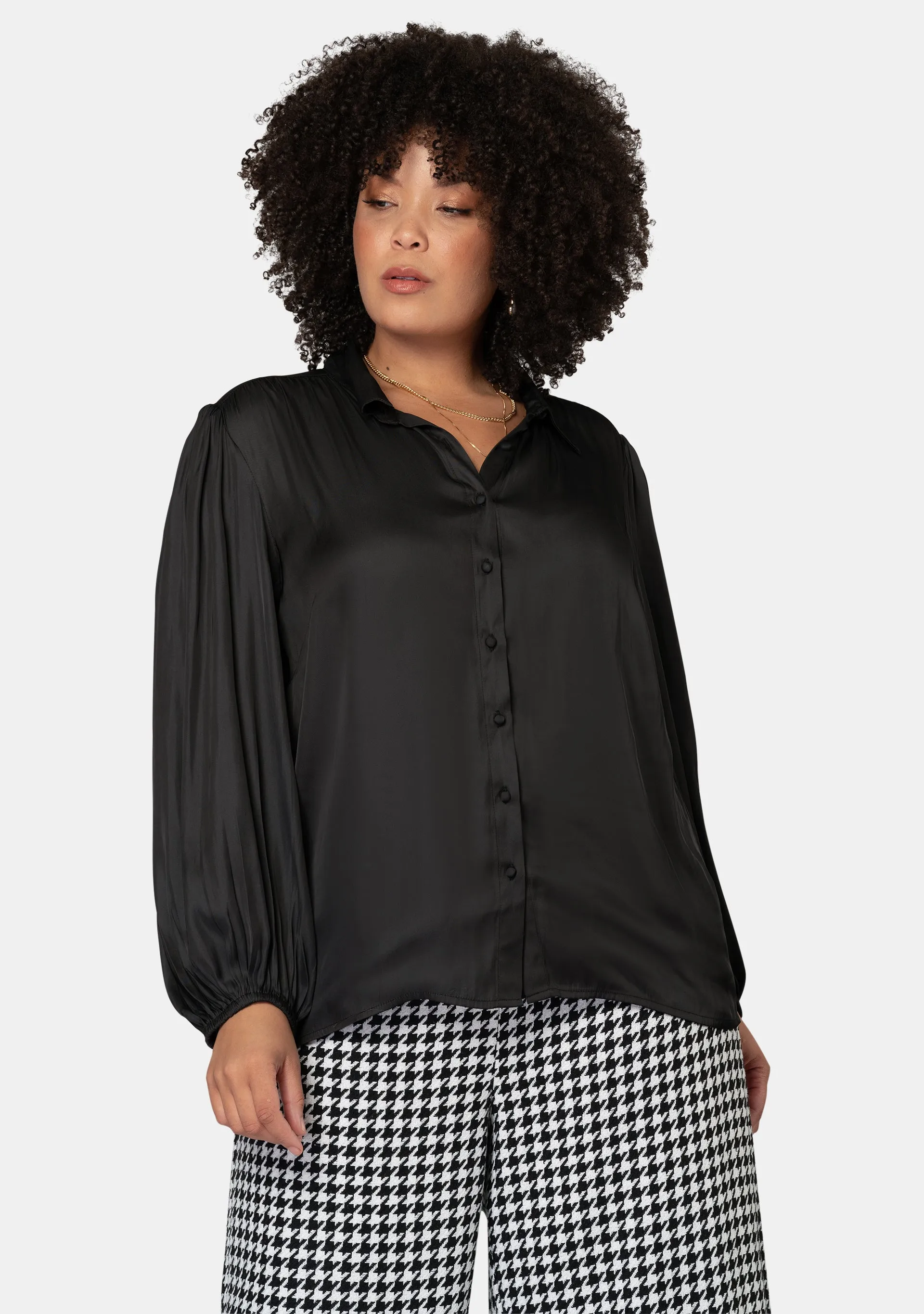 Loren Satin Shirt