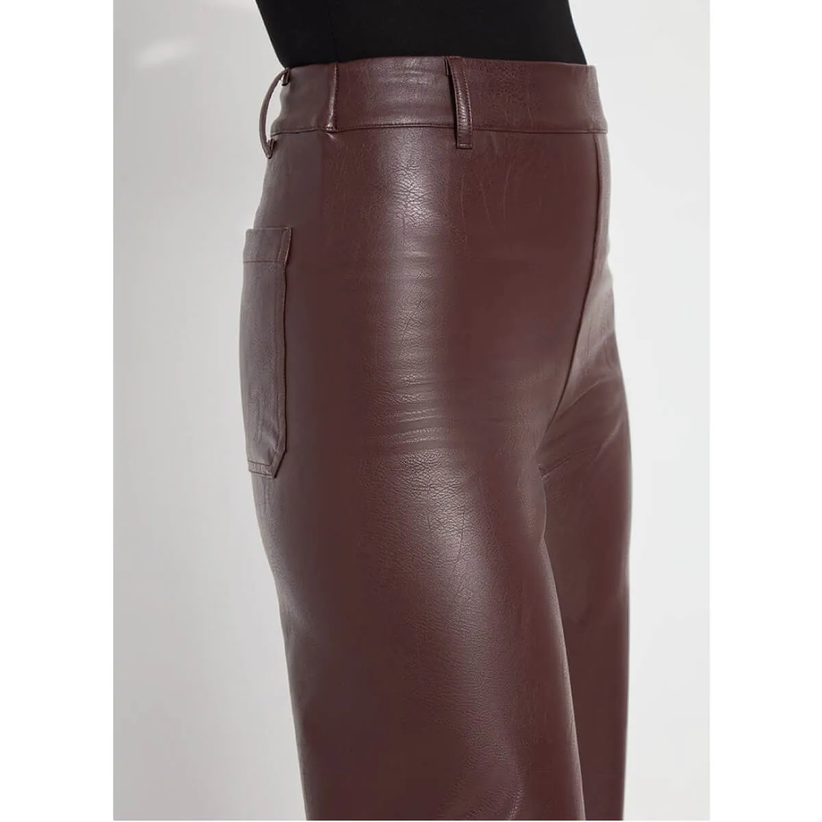 Lysse Vegan Leather Wide Leg Pant