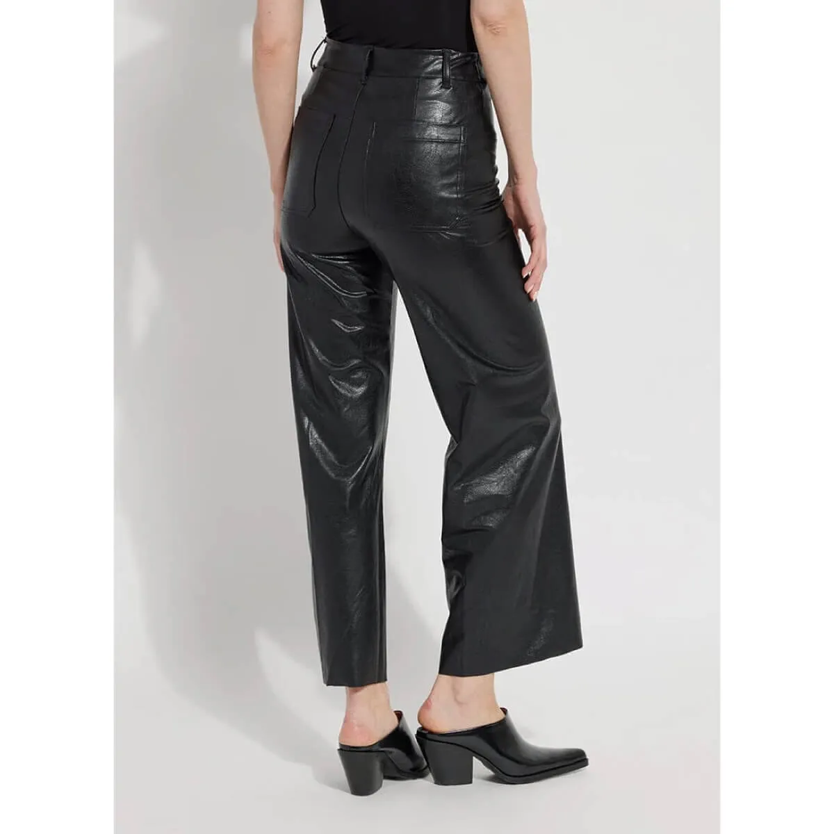 Lysse Vegan Leather Wide Leg Pant