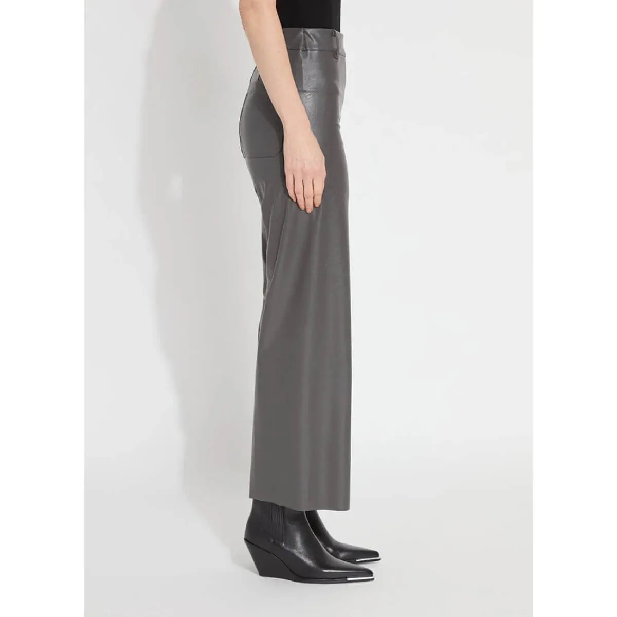 Lysse Vegan Leather Wide Leg Pant