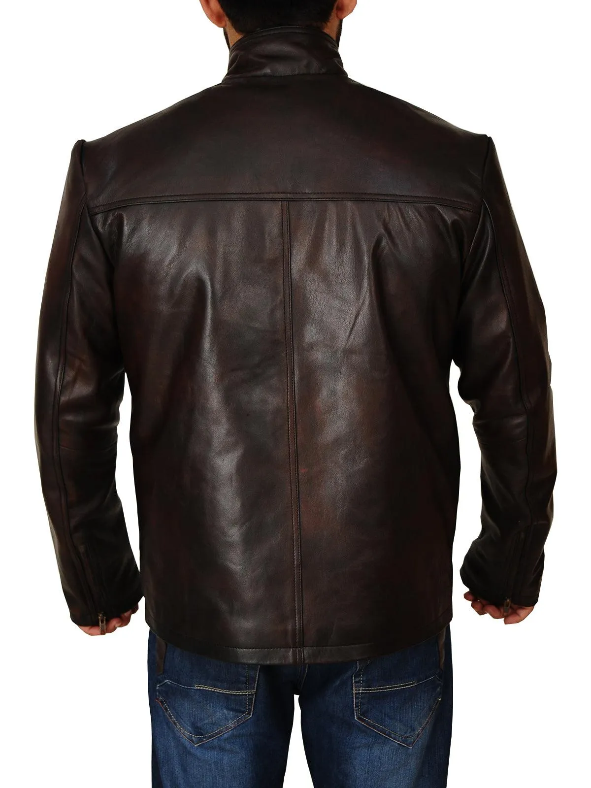 Men's Brown Leather Jacket