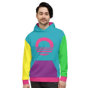 Men's Hooded Sweatshirt - Neon