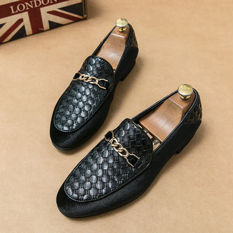 Men's Leather Stylish Loafers Leather Shoes For Men | 8130