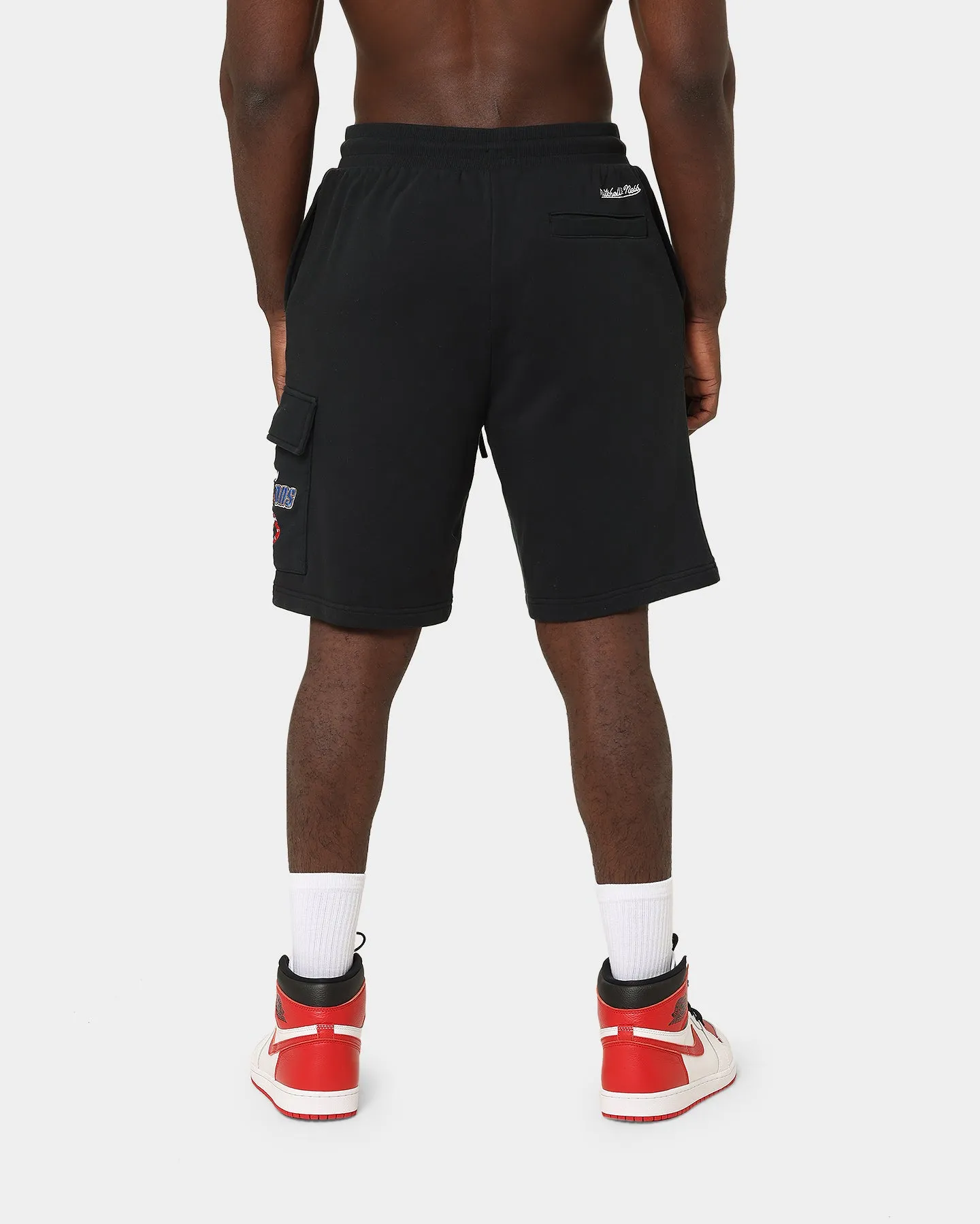 Mitchell & Ness Chicago Bulls Cargo Shorts Black