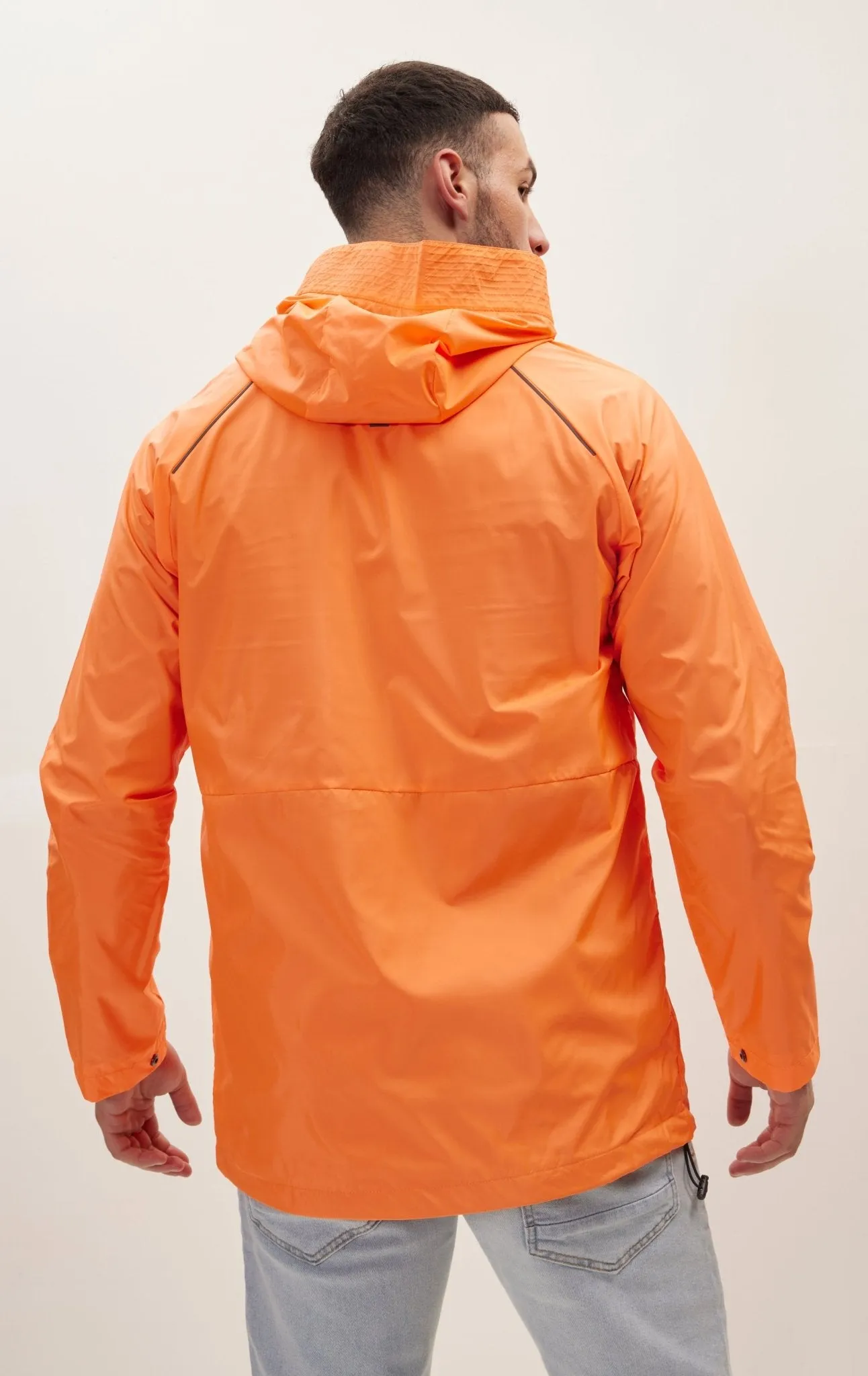 Modern Rain Coat Neon - Orange