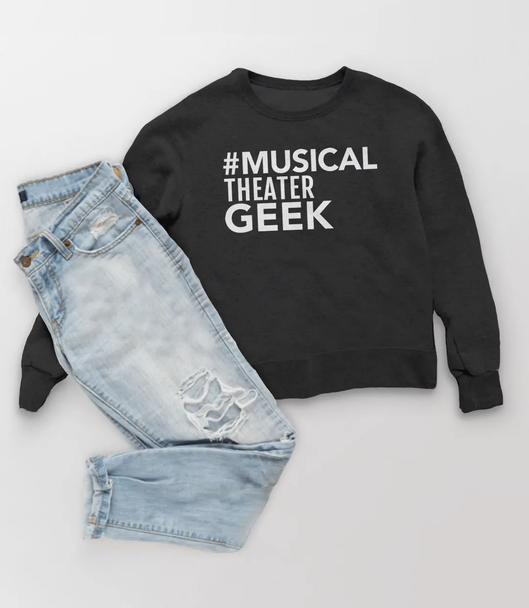 Musical Theater Hoodie or Sweatshirt for Adults and Kids | Broadway Fan Sweatshirt