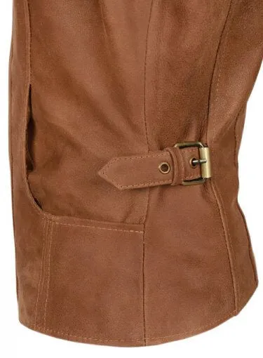 New Stylish Celebrity Leather Brown Jacket For Women, Ladies Leather  Jacket