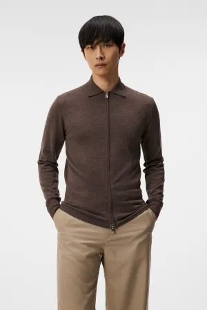 Nyle Light Merino Zip Cardigan