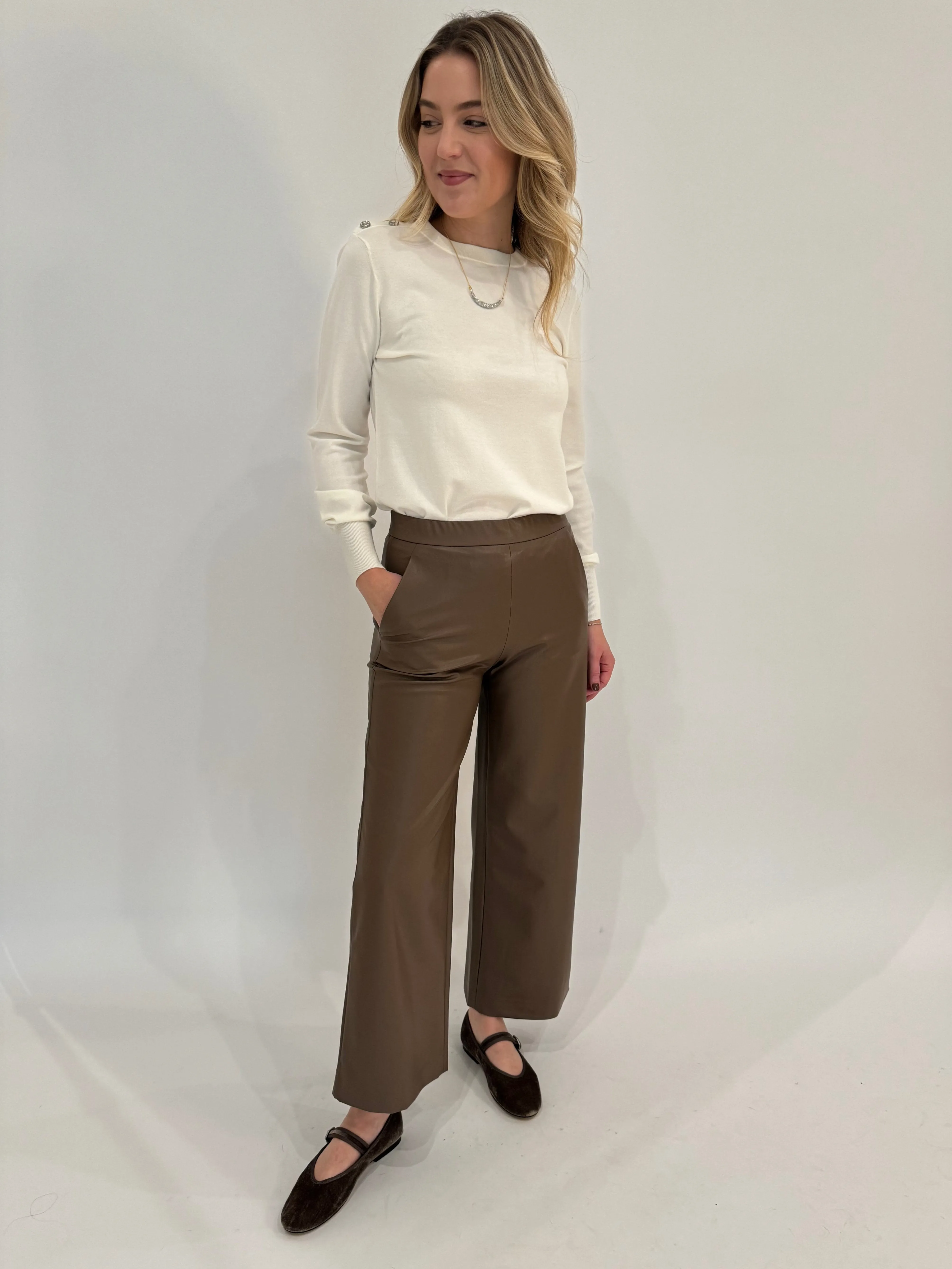 Palina 6/8 Culotte Pants - Nut