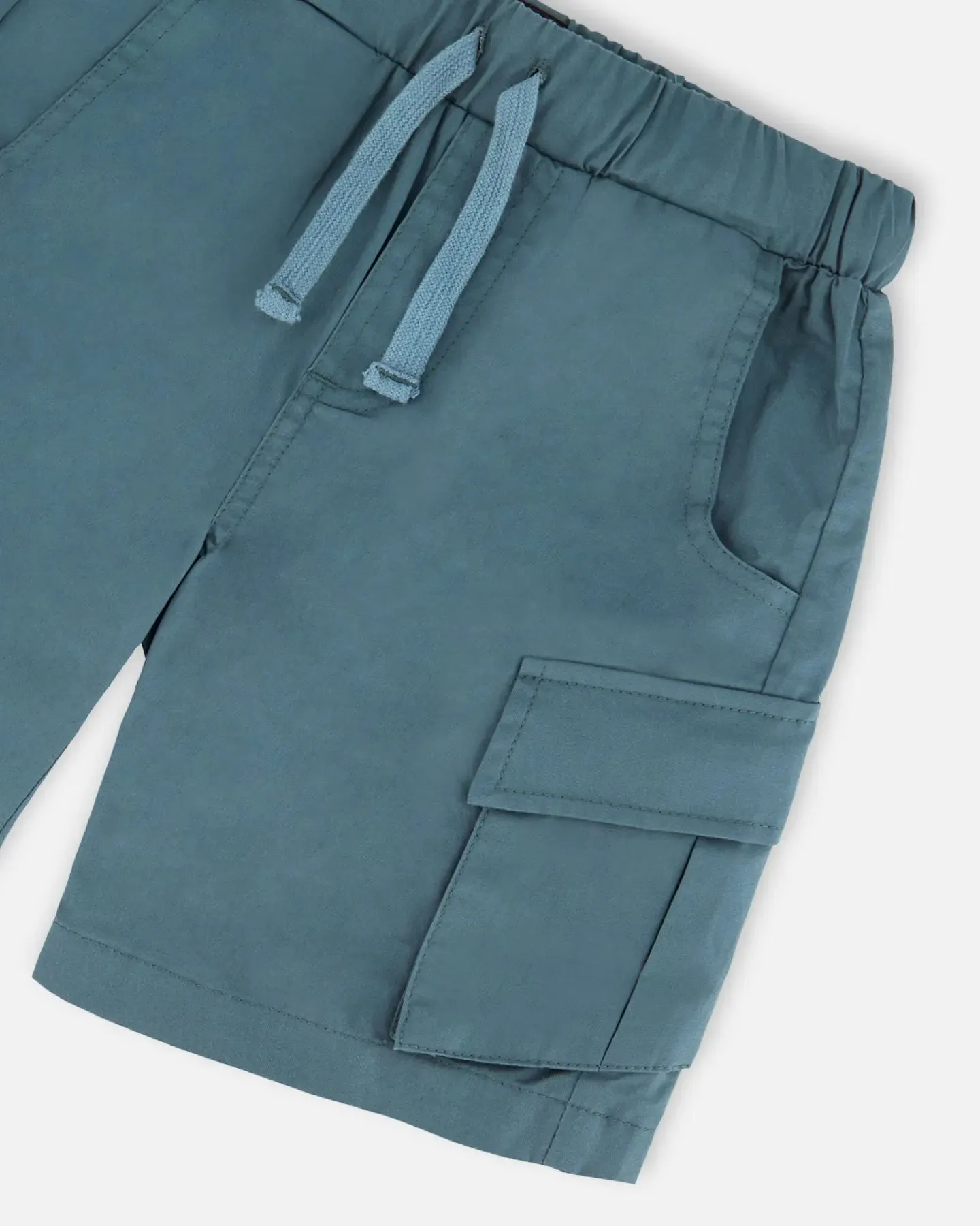 Parachute Cargo Pocket Shorts Dark Teal