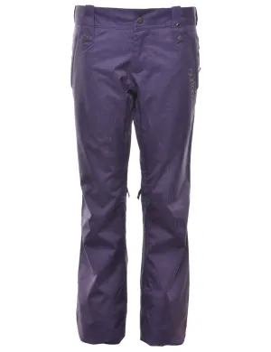 Purple Classic Ski Trousers - W32 L32