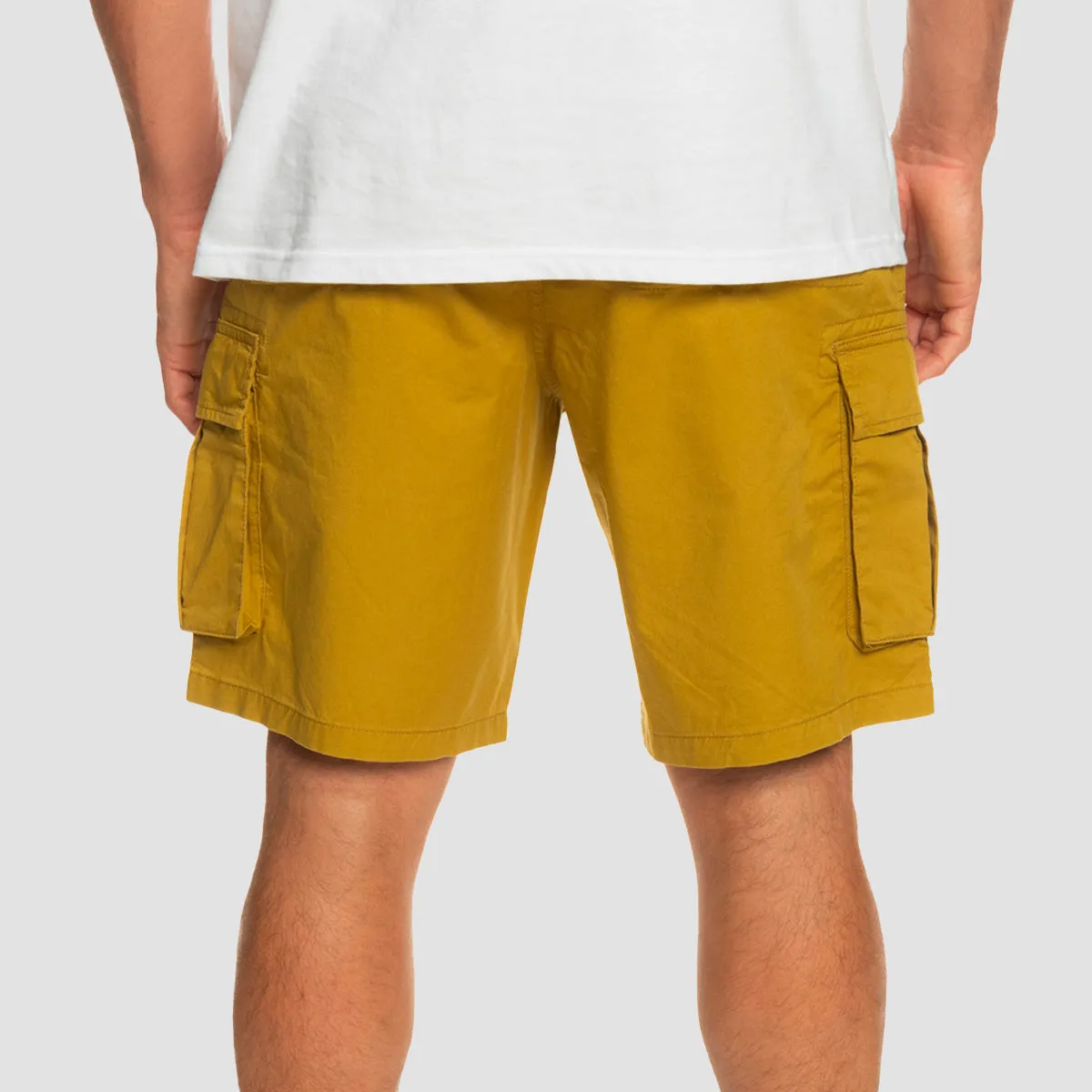 Quiksilver Relaxed 20" Cargo Shorts Ecru Olive