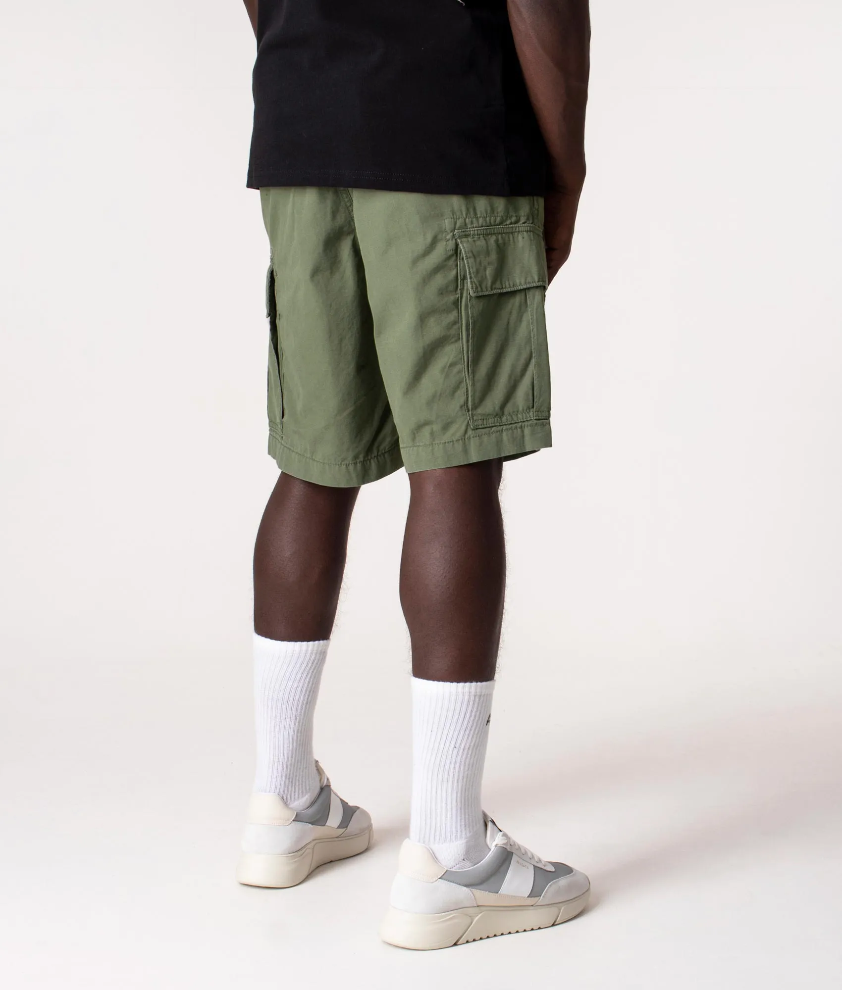 Relaxed Fit Ripstop Cargo Shorts