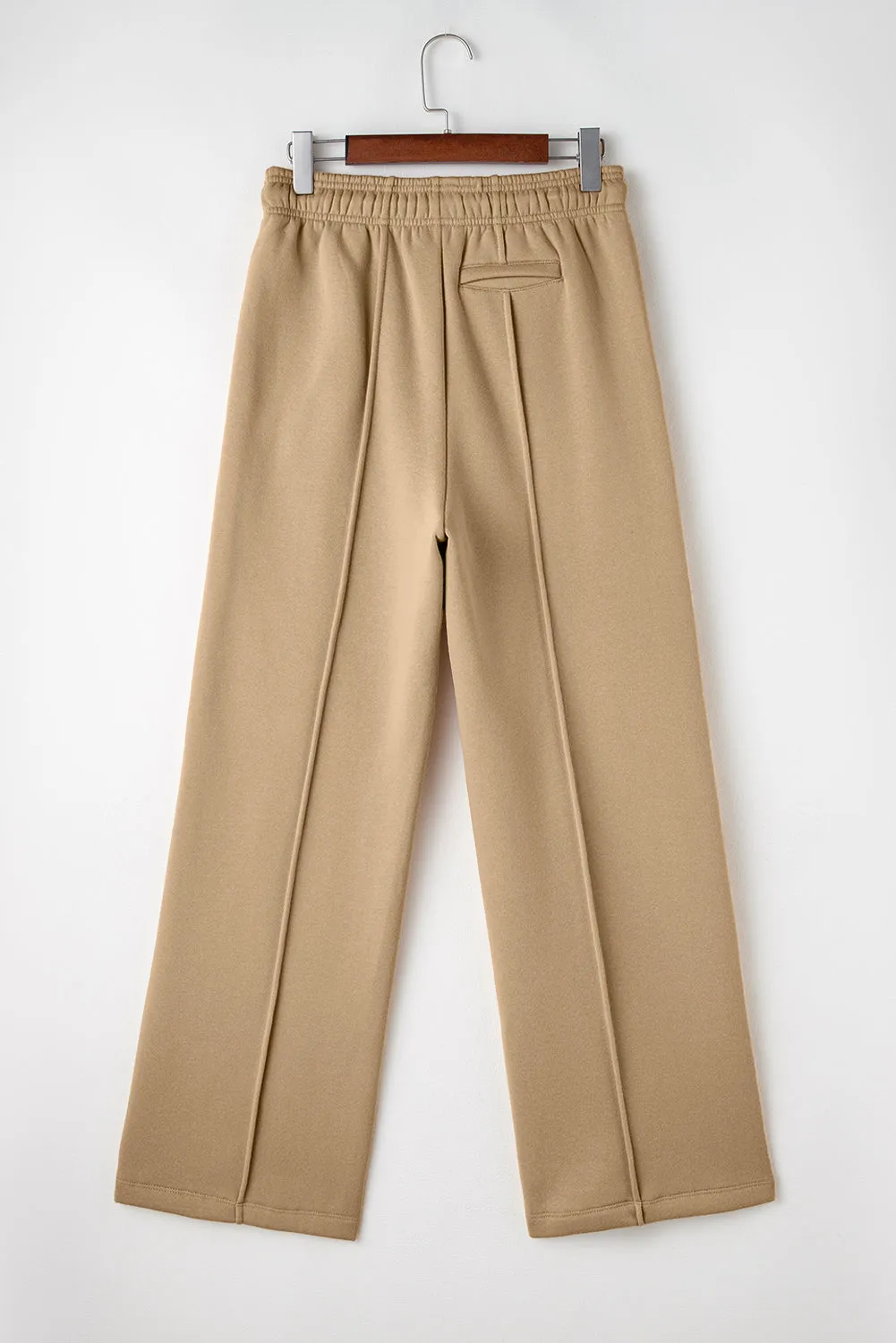 Reverse Seam Wide Leg Pants