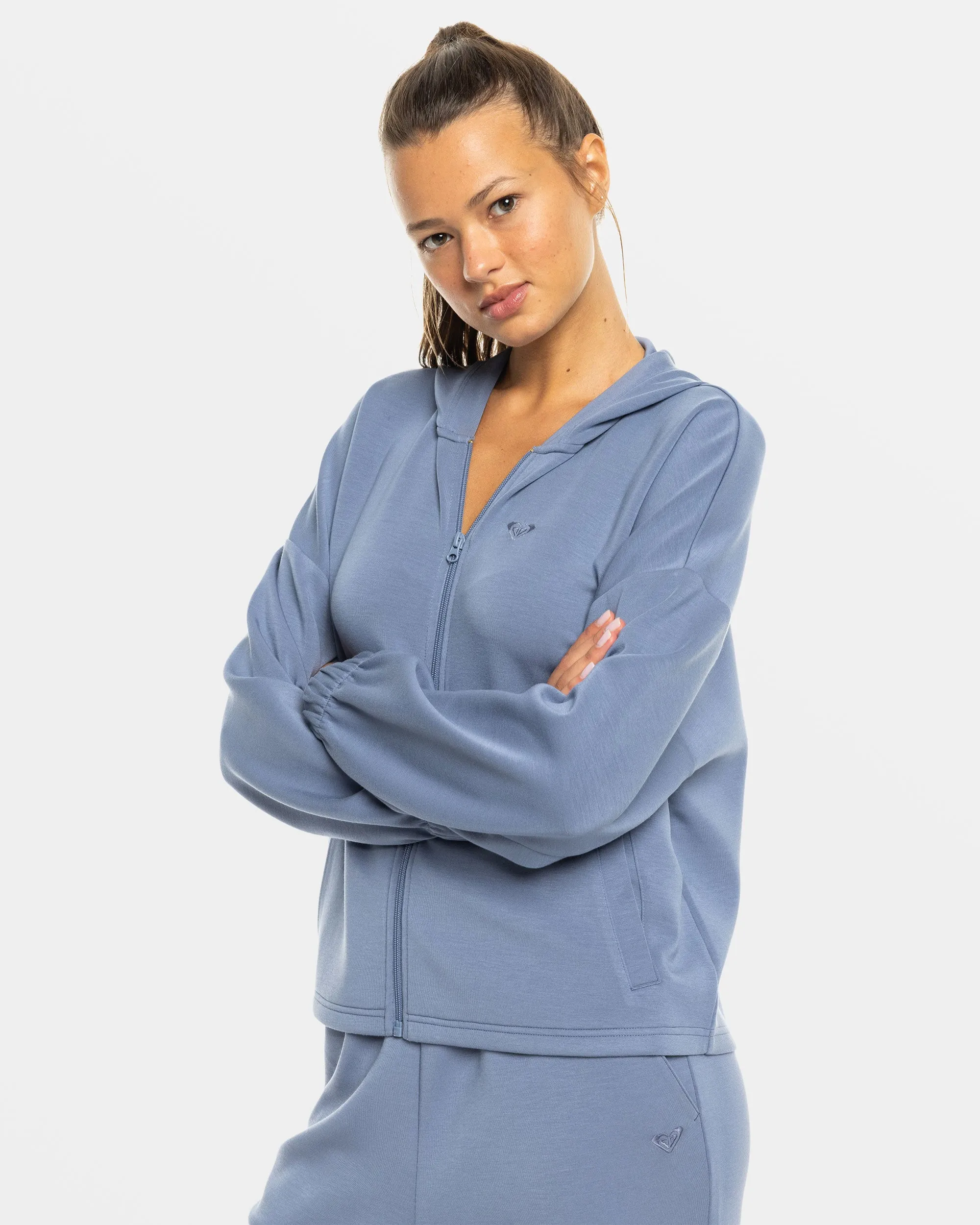 Rise & Vibe Sweet Zip Hoodie - Wild Wind