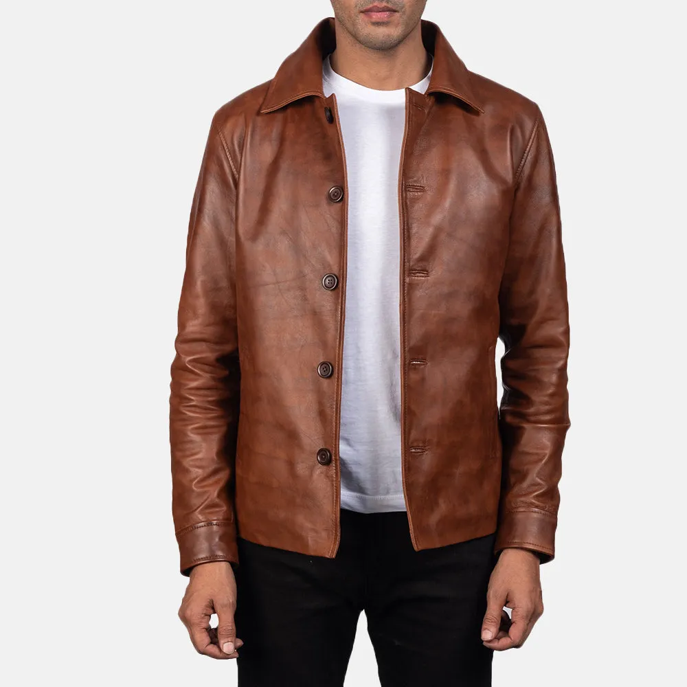 Samuel Brown Leather Jacket