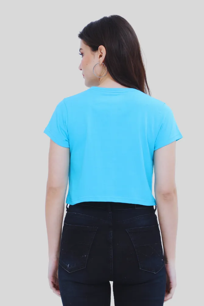 SkyBlue Crop Tops for women