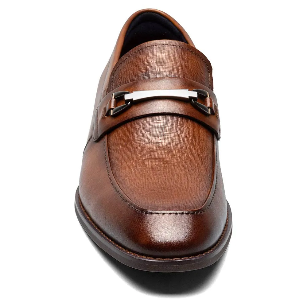 Stacy Adams Kaylor Cognac Moc Toe Bit Slip On Shoes