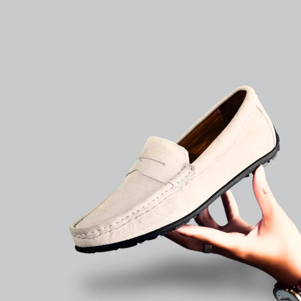 Stylish Men's Slip-On Shoes with Minimalist Design