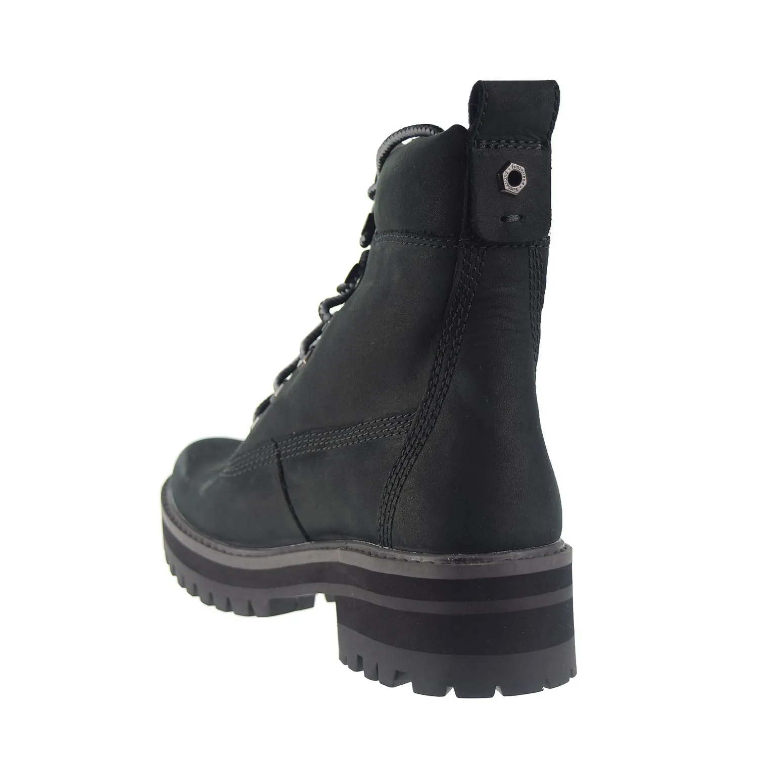 Timberland Courmayeur Valley 6 In Women's Boot Black Nubuck