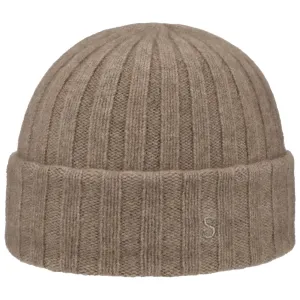 Undyed Cashmere Beanie Hat by Stetson